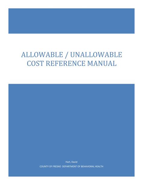 inac cost reference manual Ebook Kindle Editon