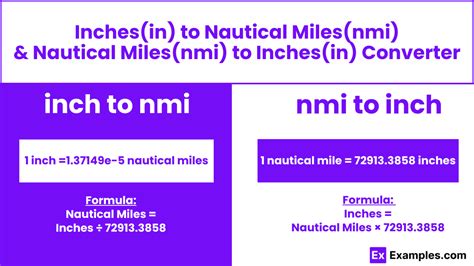 inch in a mile