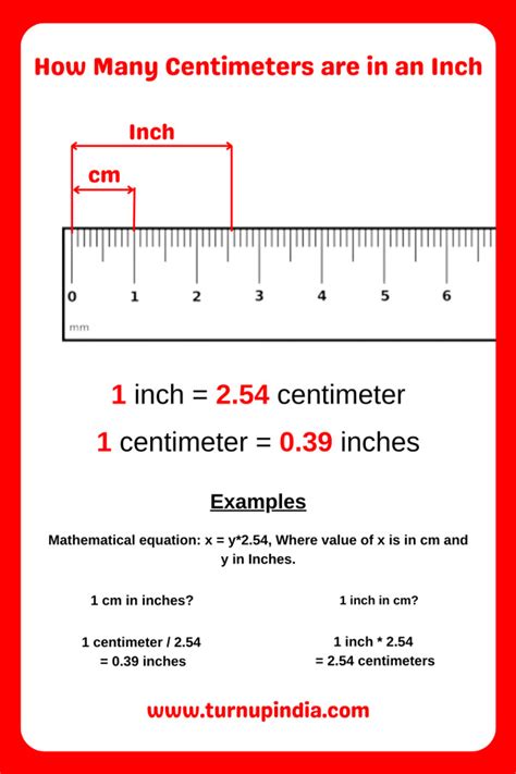 inch per cm