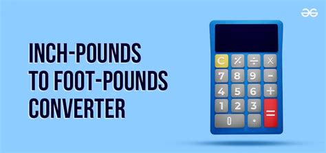 inch pound to foot pound calculator