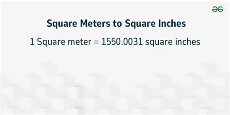 inches squared to meters