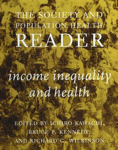 income inequality and health society and population health reader PDF