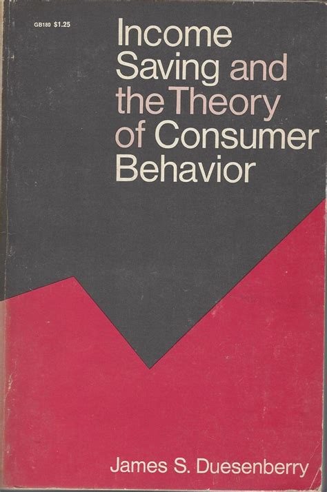 income saving and the theory of consumer behavior Doc