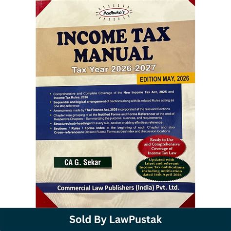 income tax reference manual PDF