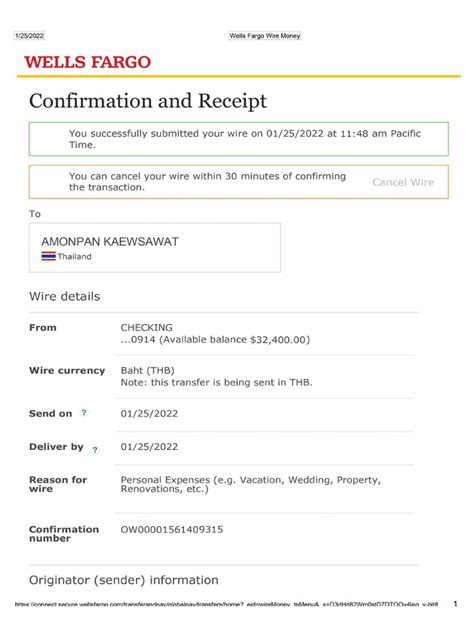 incoming wire instructions for wells fargo bank pdf Reader
