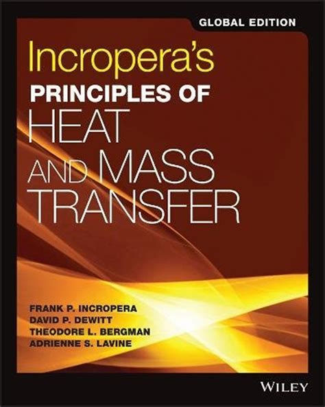 incropera heat transfer 4th edition solution manual Reader