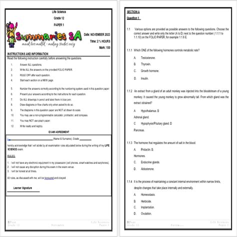independed grade 12 question paper Kindle Editon