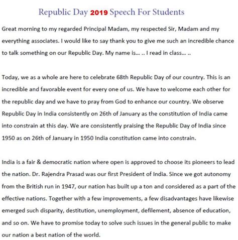 independence speech for student pdf download Doc