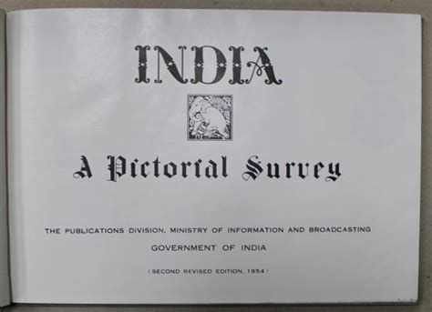 india a pictural survey prachtig zwartwit fotoboek Doc