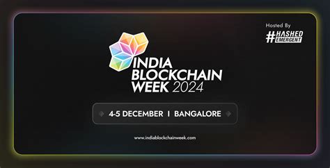 indian blockchain week