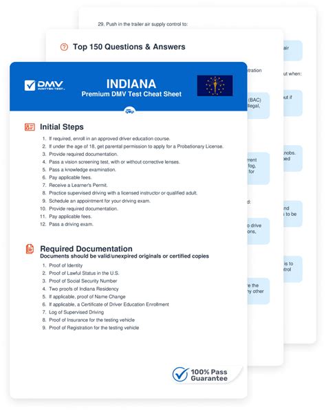 indiana driving written test study guide Epub