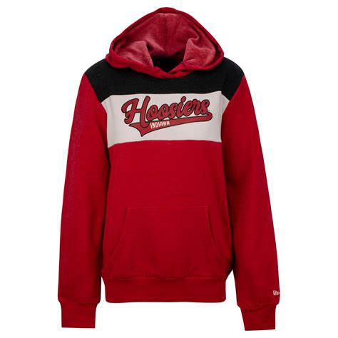 indiana hoosiers hooded sweatshirt