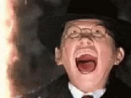 indiana jones melting face gif