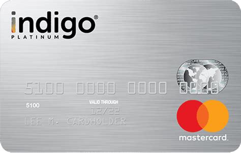 indigo higher limit credit card