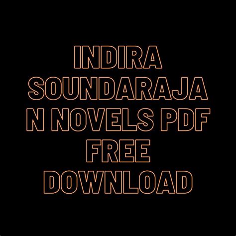 indira soundarajan novels pdf free download Kindle Editon