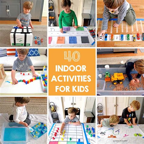 indoor activities for kids