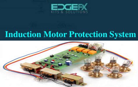 induction motor protection system project PDF