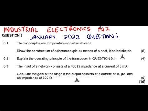 industrial electronics n2 question papers PDF