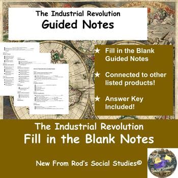 industrial revolution guided answer key PDF
