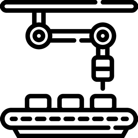 industrial robot vectors