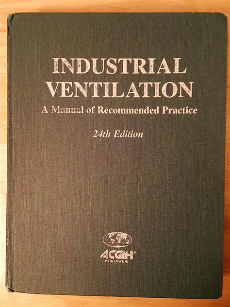 industrial ventilation a manual of recommended practice free ebook download Epub