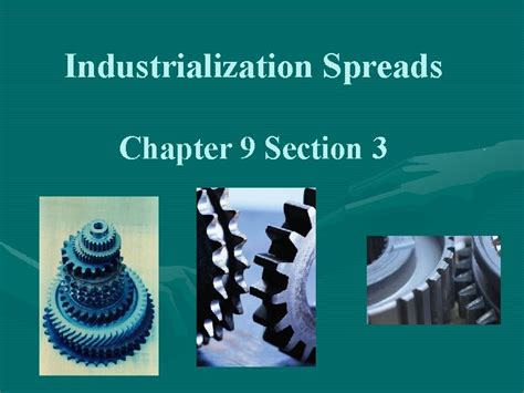 industrialization spreads chapter 9 section 3 answers Epub