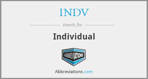 indv meaning