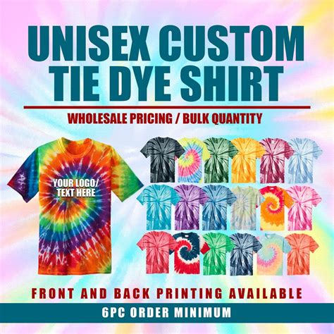 inexpensive tie dye shirts