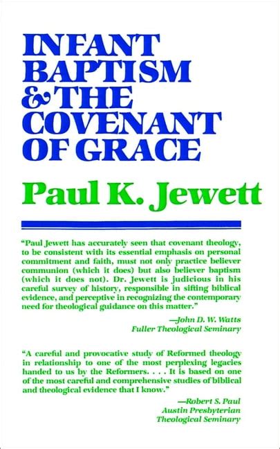 infant baptism and the covenant of grace Doc