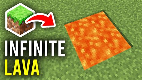 infinite lava source minecraft