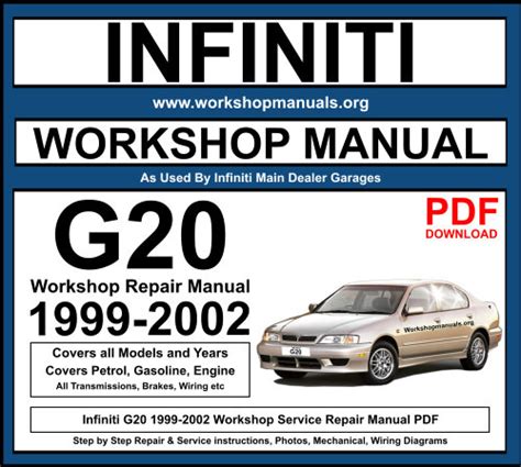 infiniti g20 repair manual pdf Kindle Editon