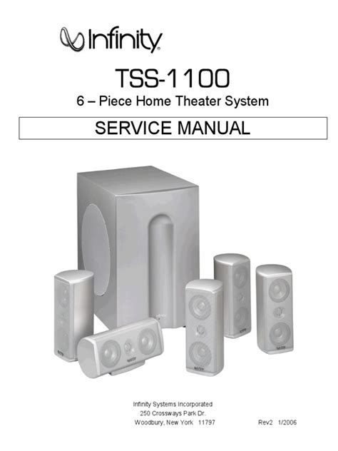 infinity tss 1100 user guide Doc