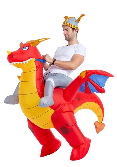 inflatable dragon costume