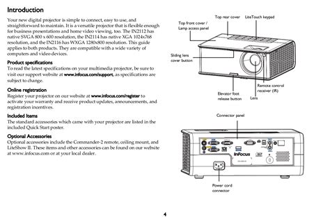 infocus projector user manual Kindle Editon