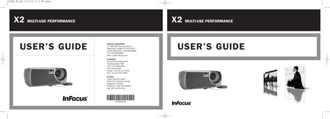 infocus x2 user manual PDF