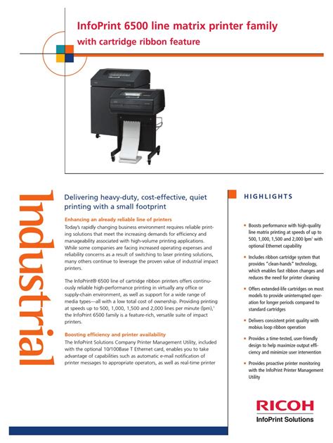 infoprint 6500 printer manual Kindle Editon