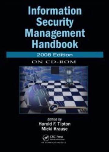 information security management handbook 2008 cd rom edition PDF