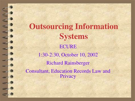 information systems outsourcing information systems outsourcing PDF