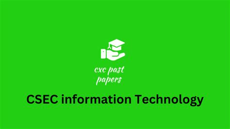 information technology 2014 cxc paper Epub