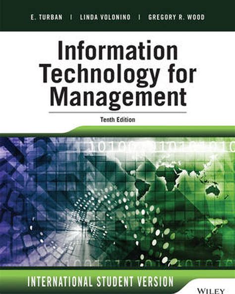information technology for management turban volonino 8th Kindle Editon