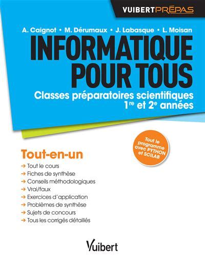 informatique pour tous pr paratoires scientifiques Epub