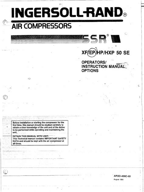 ingersoll r ssr manual pdf Reader