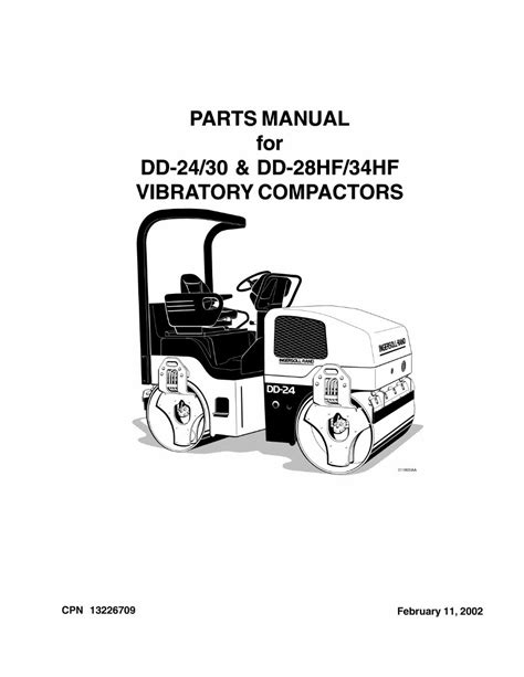 ingersoll rand dd24 parts manual Reader