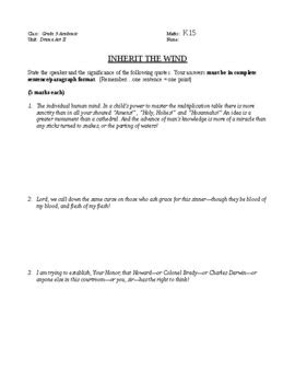 inherit the wind act 2 question answers Epub