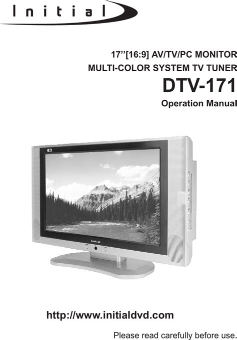 initial dtv 171 user guide Reader