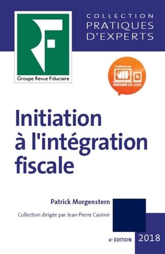 initiation lintegration fiscale patrick morgenstern PDF