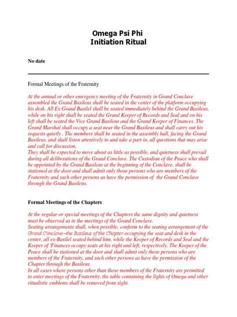 initiation ritual omega psi phi Doc