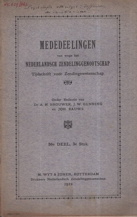 inleiding in de nieuwere zendingswetenschap Reader