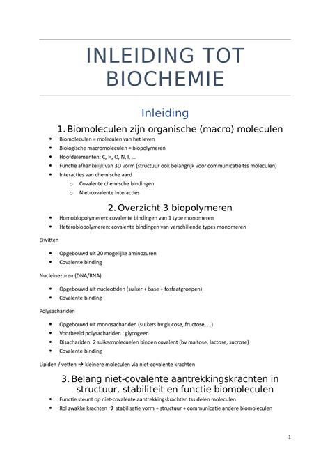 inleiding tot de fysische biochemie voor medici en biologen Epub