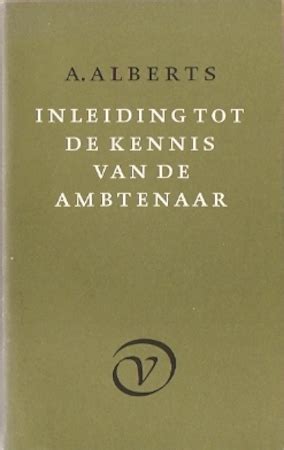 inleiding tot de kennis van a alberts Reader